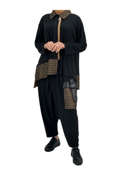 Şalvarlı Takım Siyah OTW41923