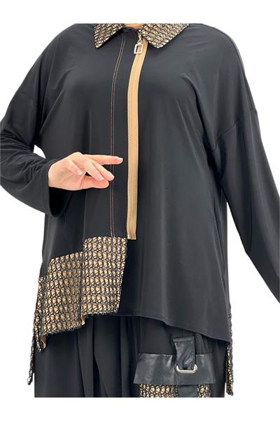 Şalvarlı Takım Siyah OTW41923