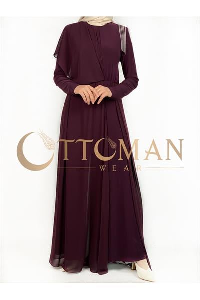 Şifon Tulum Mürdüm OTW6075