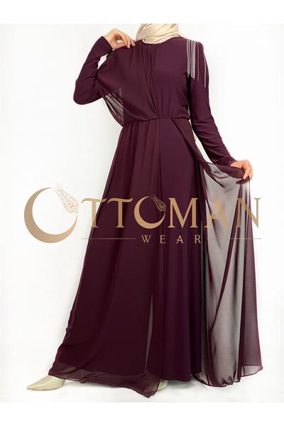 Şifon Tulum Mürdüm OTW6075