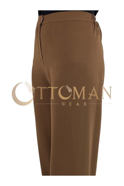 Krep Pantolon Kahve OTW6558