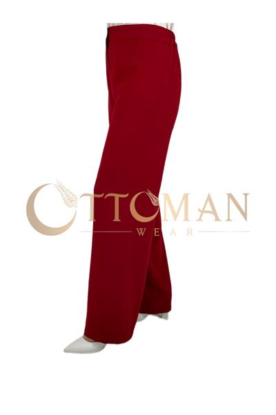 Krep Pantolon Kırmızı OTW6558