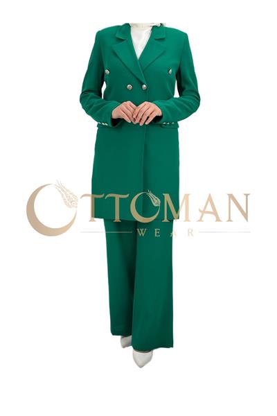 Uzun Blazer Ceketli Takım Benetton OTW8223