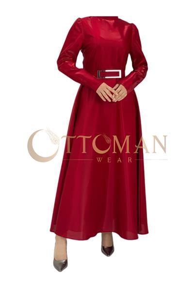 Abiye Elbise Kırmızı OTW9748