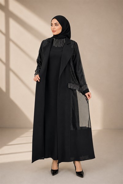 Abayalı Takım Siyah OTW4507