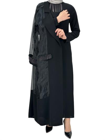 Abayalı Takım Siyah OTW4507