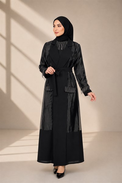 Abayalı Takım Siyah OTW4507