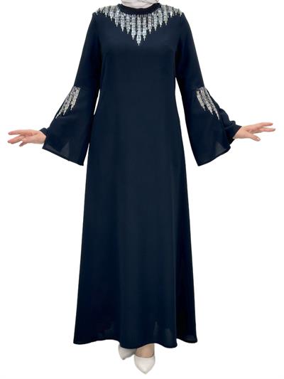 Abiye Elbise Lacivert OTW36222
