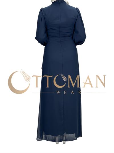 Abiye Elbise Lacivert OTW4607