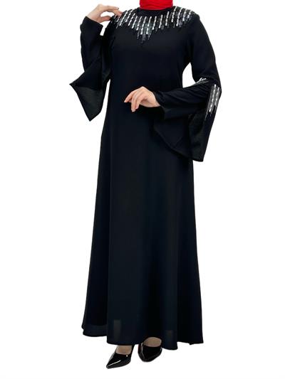 Abiye Elbise Siyah OTW36222