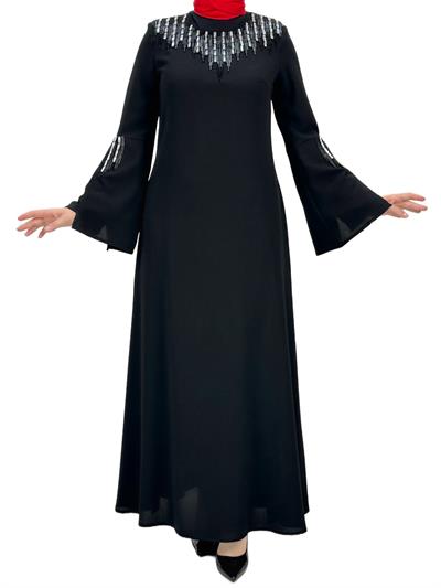 Abiye Elbise Siyah OTW36222