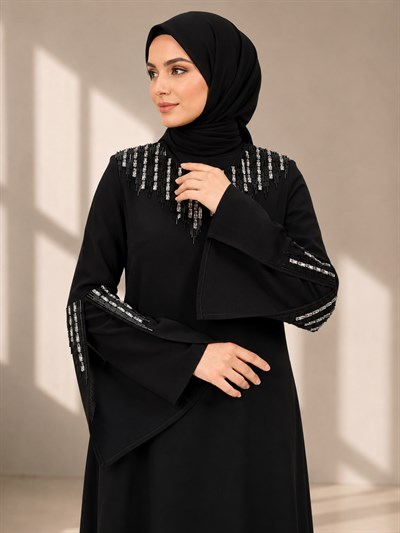 Abiye Elbise Siyah OTW36222