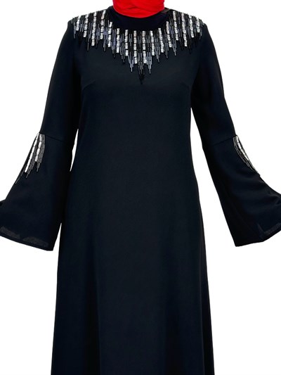 Abiye Elbise Siyah OTW36222
