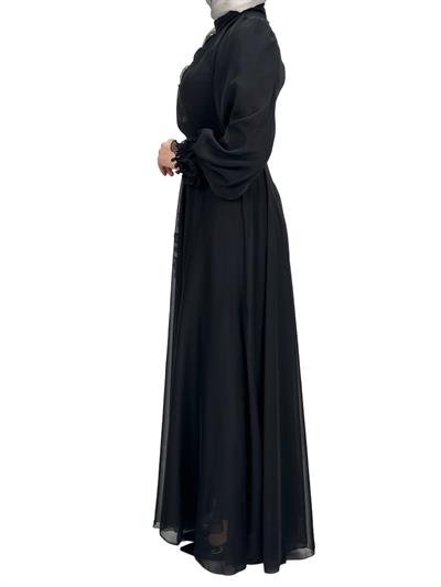 Abiye Elbise Siyah OTW4588