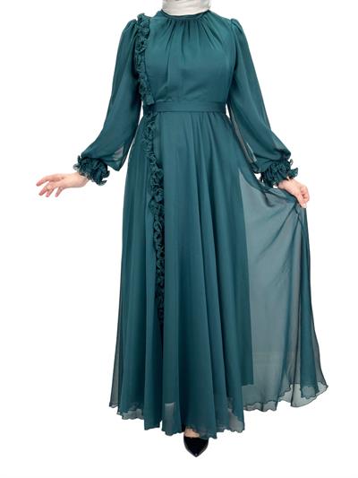 Abiye Elbise Zümrüt OTW4588