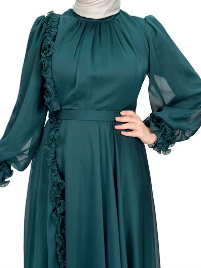 Abiye Elbise Zümrüt OTW4588