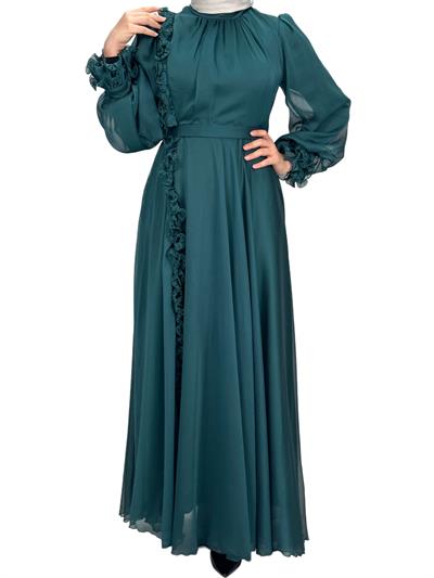 Abiye Elbise Zümrüt OTW4588