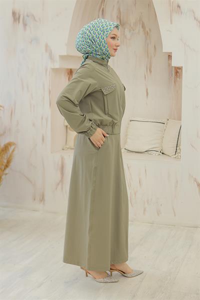 Armine Etekli Takım Haki OTW627