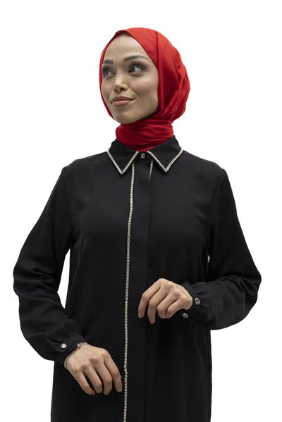 Armine Gömlek Siyah OTW301
