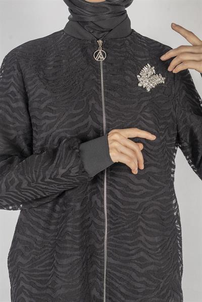 Armine Trend Ceket Siyah OTW418