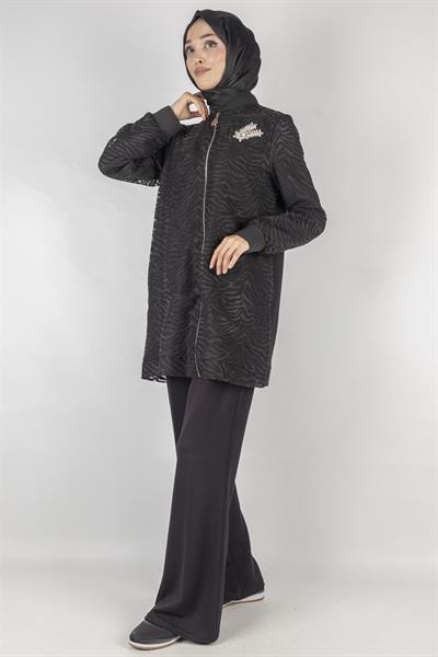 Armine Trend Ceket Siyah OTW418