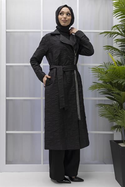 ARMİNE TREND KAPİTONE KAP Siyah OTW811