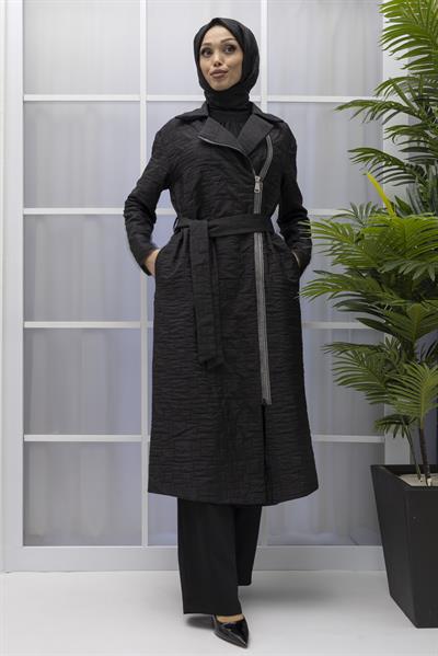 ARMİNE TREND KAPİTONE KAP Siyah OTW811