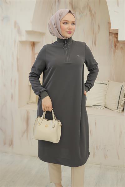 Armine Tunik Gri OTW436