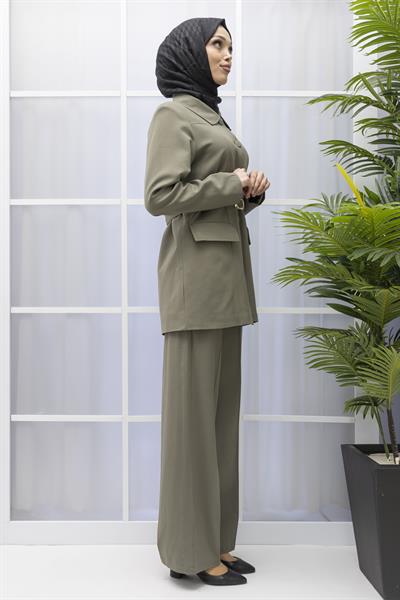 ASTARLI CEKET PANTOLON TAKIM Haki OTW2556