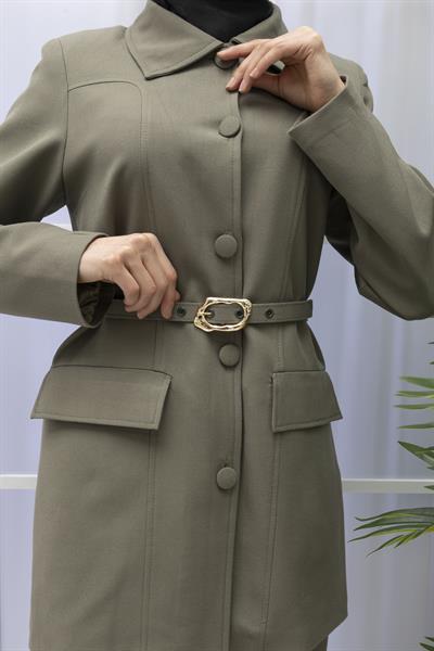 ASTARLI CEKET PANTOLON TAKIM Haki OTW2556