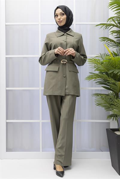 ASTARLI CEKET PANTOLON TAKIM Haki OTW2556