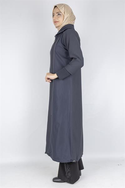 Astarlı Paraşüt Detaylı Tesettür Kap Lacivert OTW1582