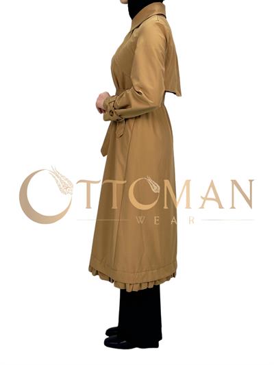 Astarlı Trençkot Camel OTW4141