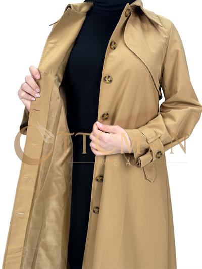 Astarlı Trençkot Camel OTW4141