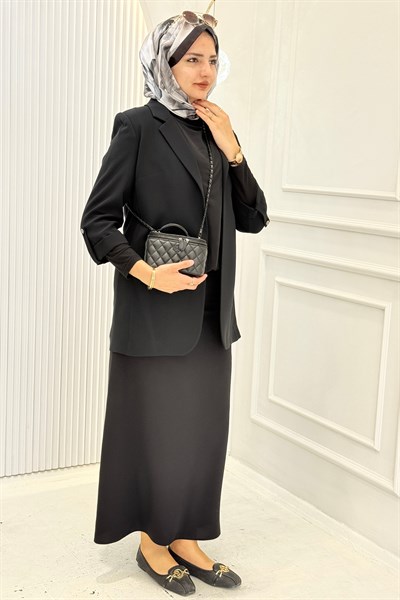 Astarsız Blazer Ceket Siyah OTW1151