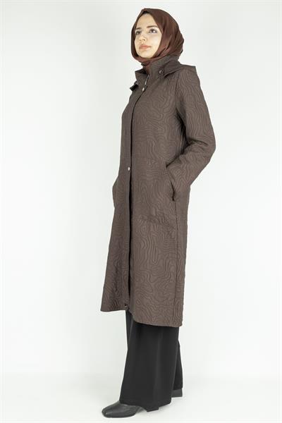 Astarsız Kapitone Kap Kahve OTW313