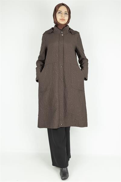 Astarsız Kapitone Kap Kahve OTW313