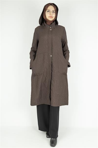 Astarsız Kapitone Kap Kahve OTW313