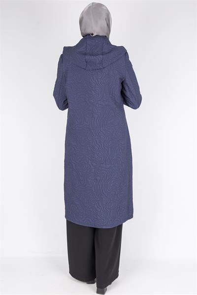 Astarsız Kapitone Kap Lacivert OTW313