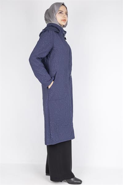 Astarsız Kapitone Kap Lacivert OTW313