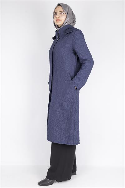 Astarsız Kapitone Kap Lacivert OTW313