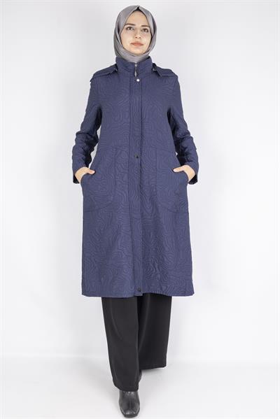 Astarsız Kapitone Kap Lacivert OTW313