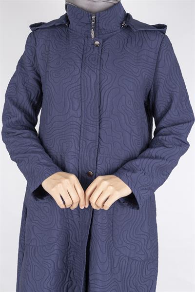 Astarsız Kapitone Kap Lacivert OTW313