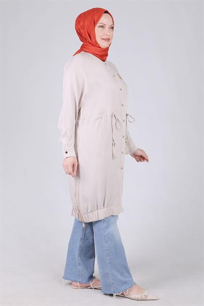 Behrem Büyük Beden Çıtçıtlı Kap Taş OTW25097