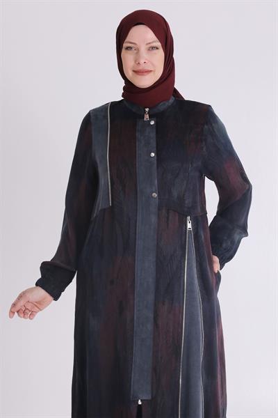 Behrem Büyük Beden Qupra takım Siyah OTW35126