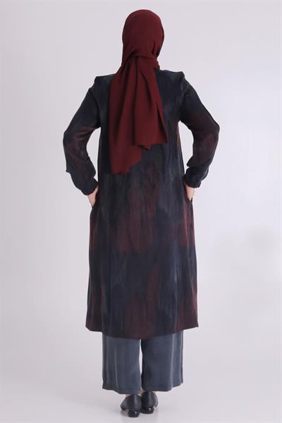 Behrem Büyük Beden Qupra takım Siyah OTW35126