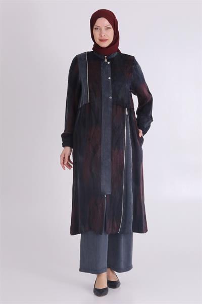 Behrem Büyük Beden Qupra takım Siyah OTW35126