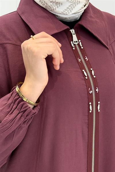 Behrem Büyük Beden Tesettür Kap Dut OTW2555