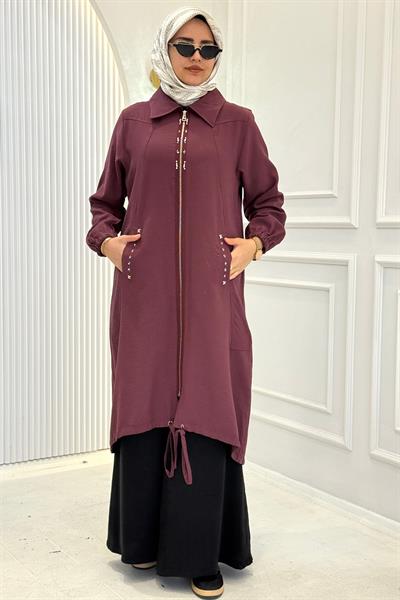 Behrem Büyük Beden Tesettür Kap Dut OTW2555