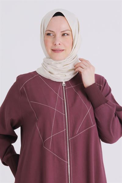 Behrem Büyük Beden Tesettür Kap Dut OTW2553